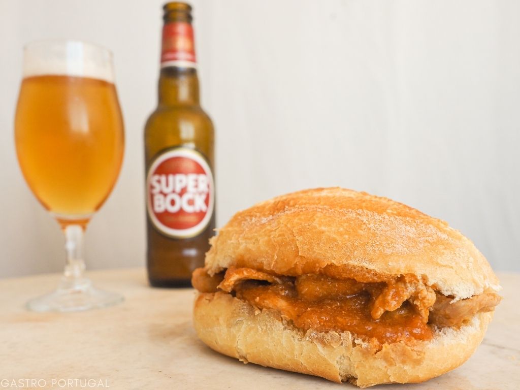 Porto Style Bifana Recipe Bifanas Moda Do Porto