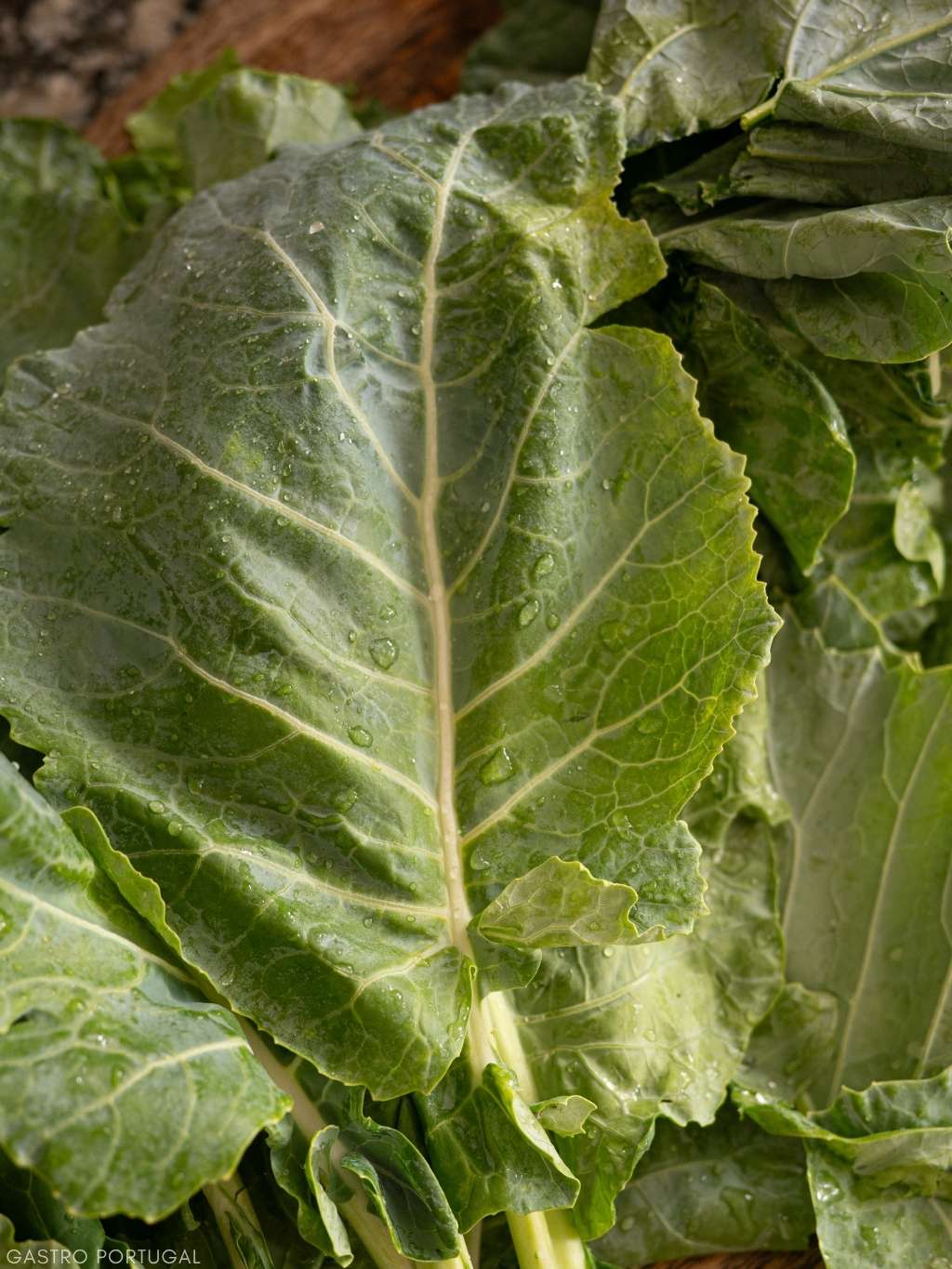 collard greens sliced