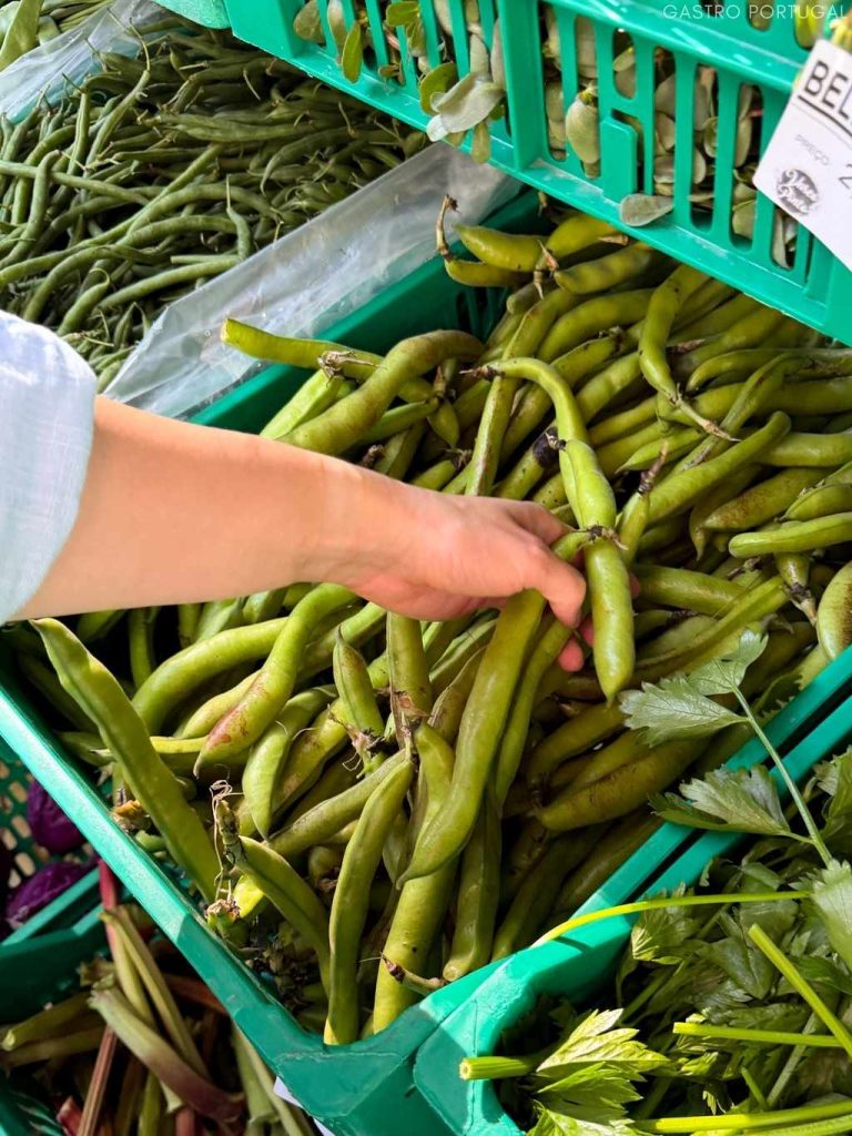 broad beans farmers market