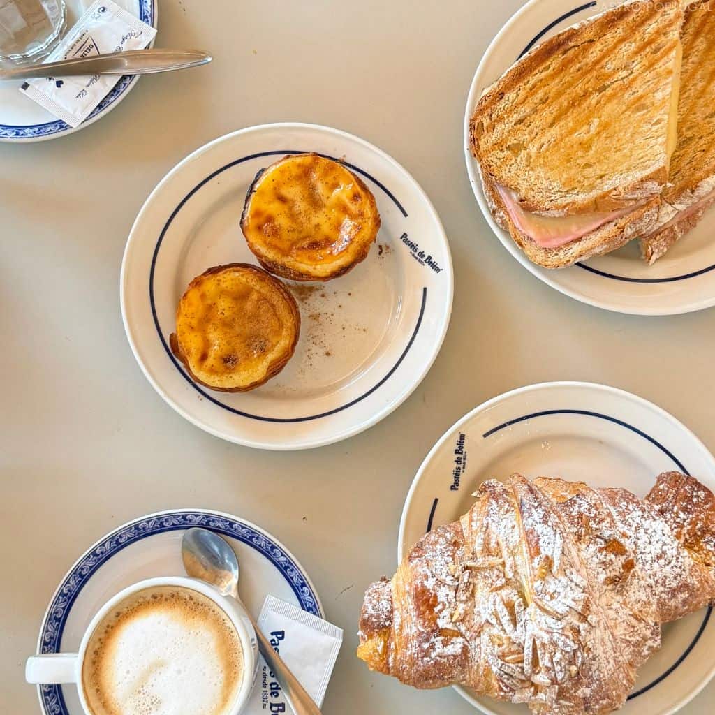 Pastéis de Belém plates