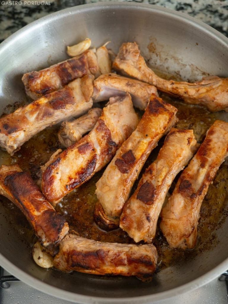fried pork ribs